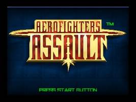 AeroFighters Assault Title Screen